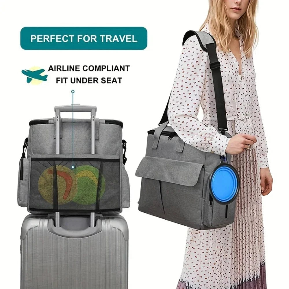 The Dog Outpost Dog Travel Bag Set